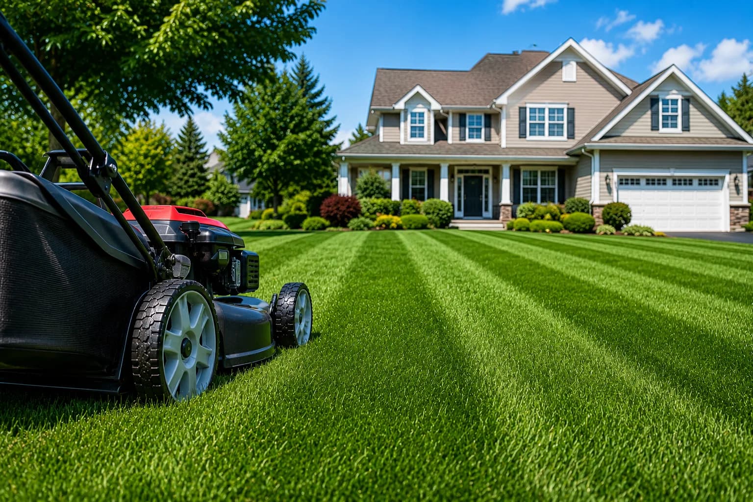 landscaping job in progress